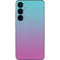 Purple and Blue Ombre Galaxy S25 Skin